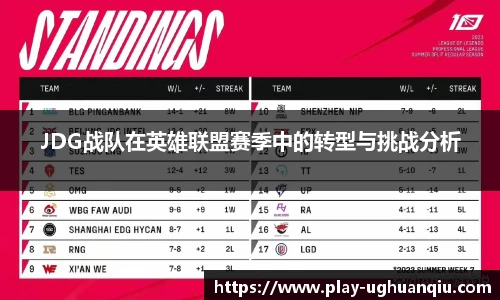 JDG战队在英雄联盟赛季中的转型与挑战分析